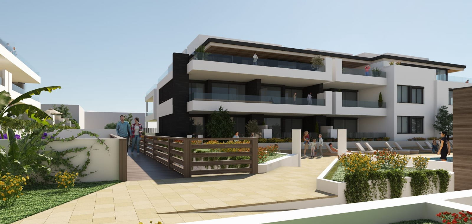 Viviendas con jardín privado